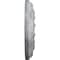 Ekena Millwork Olivia Ceiling Medallion (Fits Canopies up to 2 1/8"), 7 7/8"OD x 1 1/8"P, Ultra Pure White Crackle CM07OLUWC - alternate 3